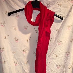 Red scarf
